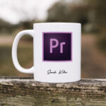 Video Editörüne Hediye Kupa / Adobe Premiere Pro Tasarımlı İsme Özel Kupa