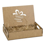 Kasa Tasarımlı Ahşap Kutu