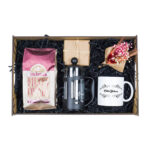 Ahşap Kutuda Kişiye Özel Colombian Filtre Kahve Seti