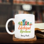 Edebiyat Öğretmenine Hediye Tasarım Kupa