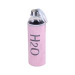 H2O Kılıflı Cam Matara Pembe