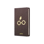 Harry Potter Gözlük Temalı Sert Kapak Lastikli Mini Defter