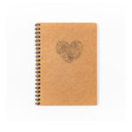 Kalp Tasarımlı Defter