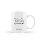 Karavan Tasarımlı İsme Özel Kupa