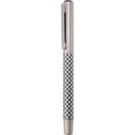 Kişiye Özel Damalı Lüks Metal Roller ve Tükenmez Kalem Seti