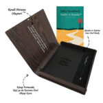 Kitap Formunda Ahşap Kutu