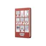 Looney Tunes Sert Kapak Lastikli Mini Defter