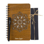 Mandala Tasarımlı İsme Özel Defter Kalem Seti