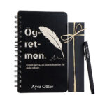 Öğretmen Tasarımlı Defter Kalem Seti