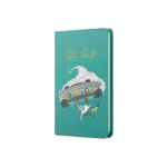 Rick And Morty Sert Kapak Lastikli Mini Turkuaz Defter