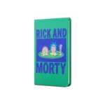 Rick And Morty Sert Kapak Lastikli Mini Defter
