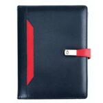 Termo Deri Mekanizmalı Süngerli Lacivert Ajanda