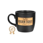 Will Wonka Golden Ticket Mug Kupa