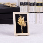 Doğal Çiçekli Dekoratif Ahşap Pano / Zamanın Ötesinde