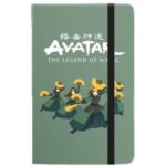 Avatar The Legend of Aang Sert Kapak Lastikli Mini Defter