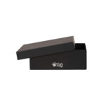 Siyah Kraft Kaplamalı Set Kutusu