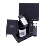 Siyah Ajanda Kupa Kalem Hediye Seti (Mat Siyah Kutusunda)