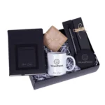 Yazılımcıya Özel Füme Ajanda Kupa Kalem Çikolata Hediye Seti