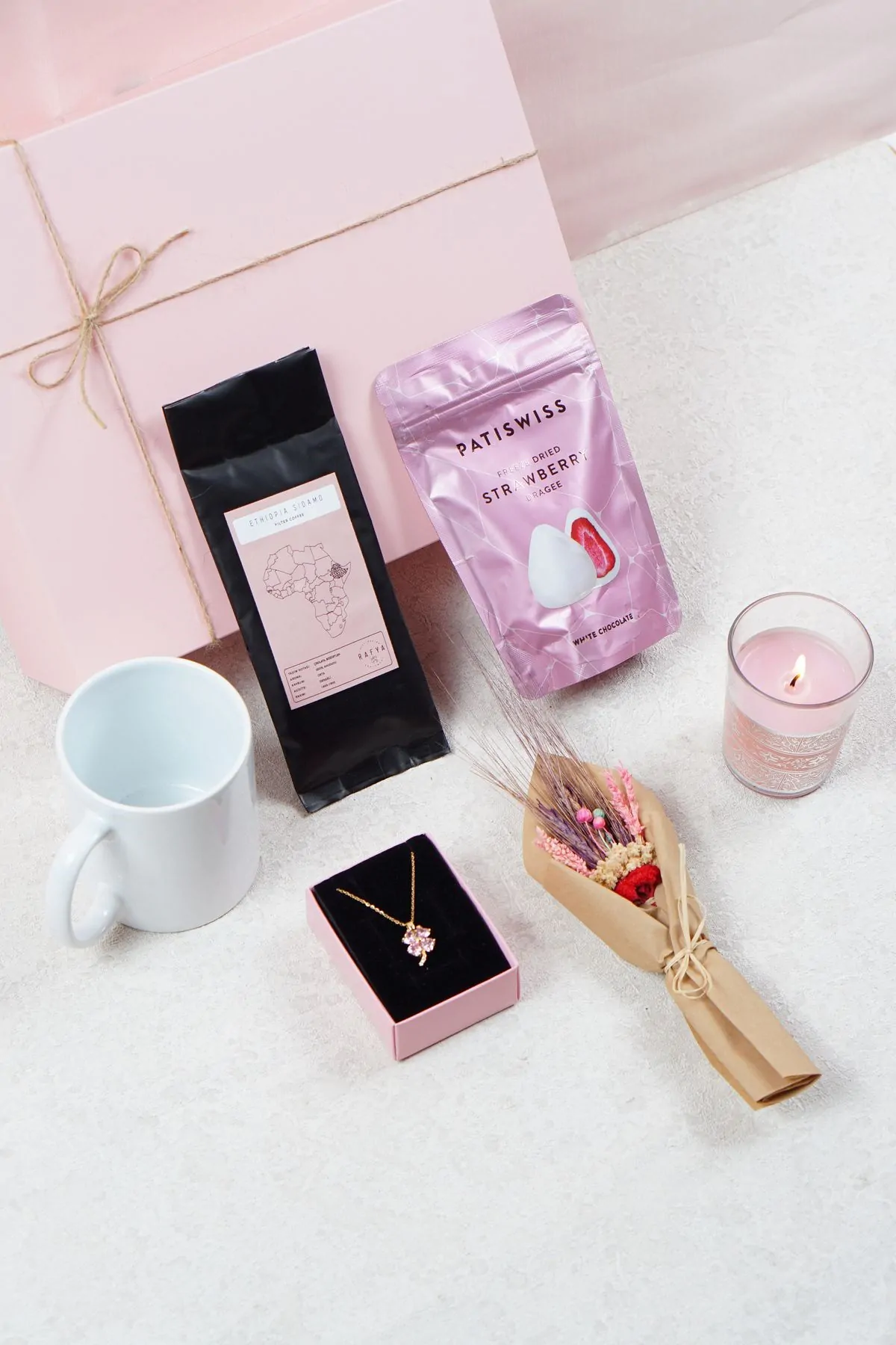 Romantik Kahve Molası İsme Özel Sevgililer Günü Hediye Seti - Görsel 2