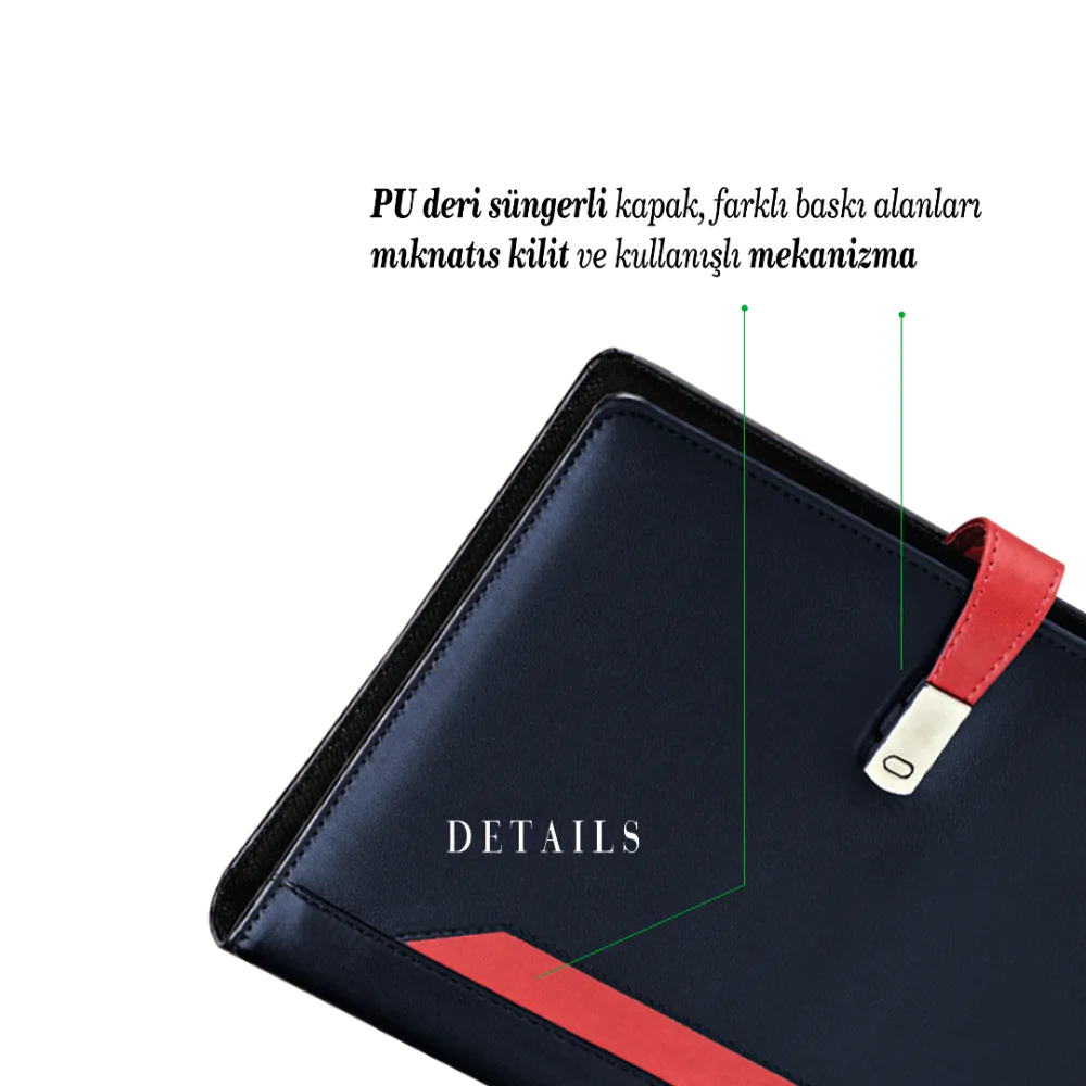 Abartı Mekanizmalı Ajanda Organizer - Görsel 3