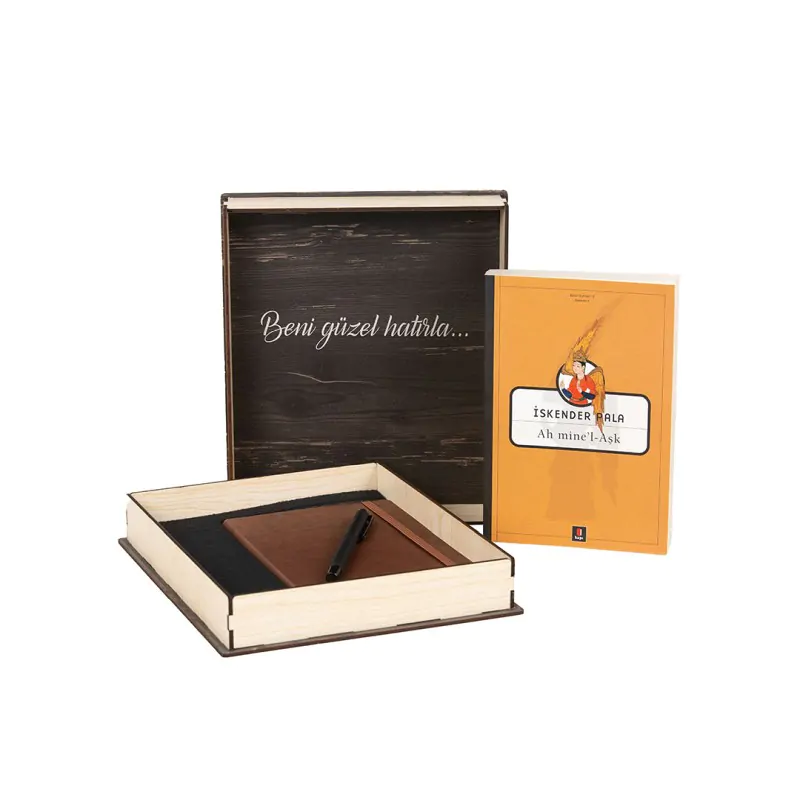 Ah Mine'l-Aşk Kitaplı Hediye Seti - Görsel 3