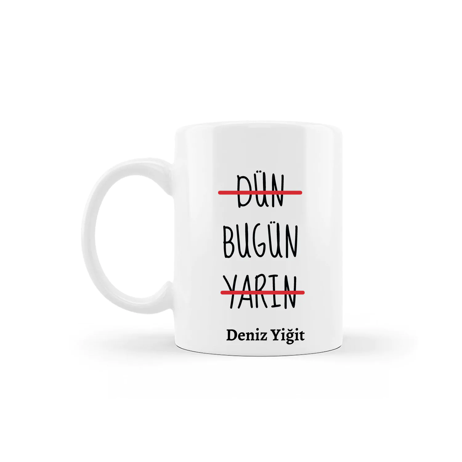 Anı Yaşa Tasarımlı İsme Özel Kupa - Görsel 1