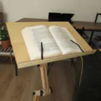 Ayarlanabilir Kitap Okuma Sehpası-Kitap Laptop Standı - Görsel 3