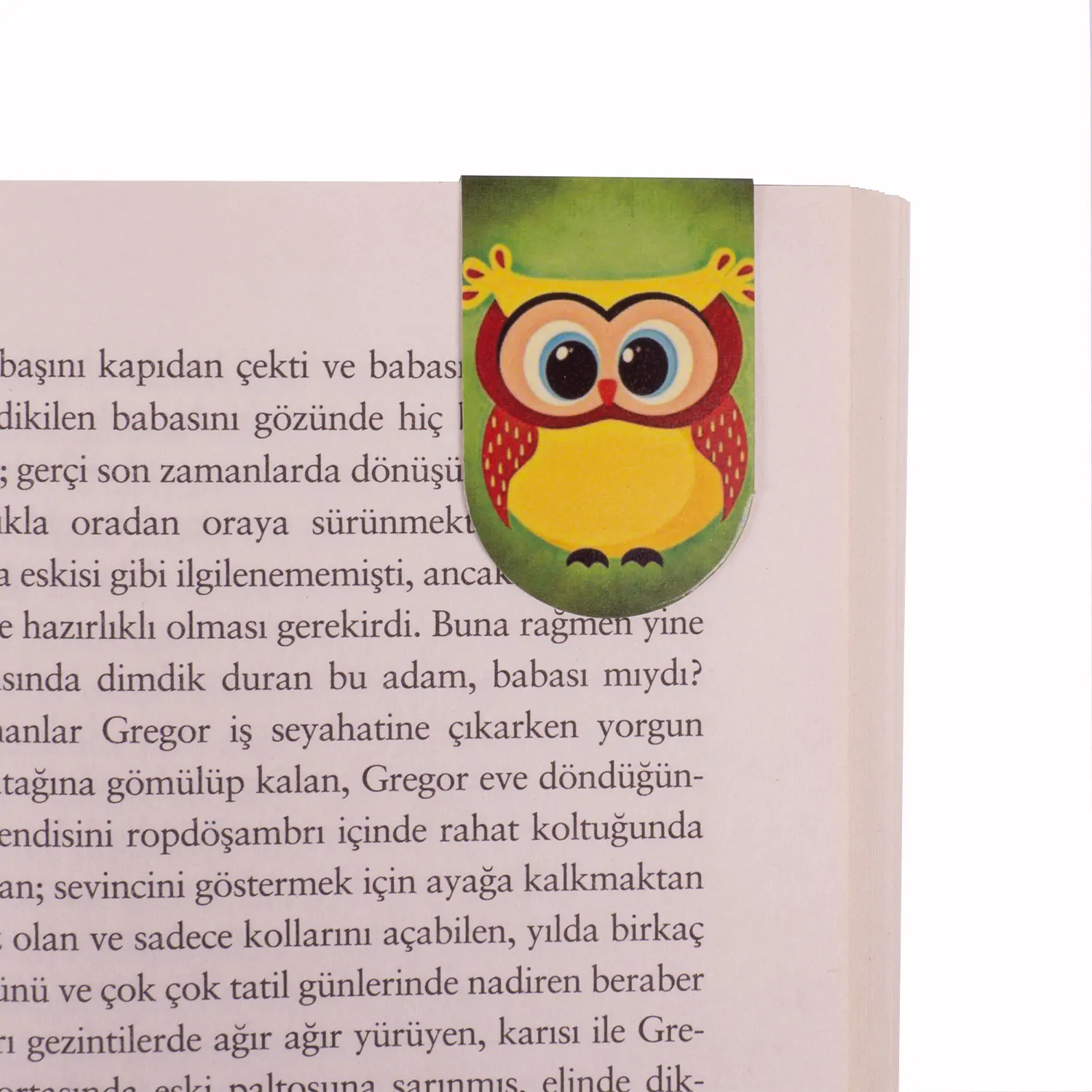 Baykuşlu Kitap Ayracı - Görsel 1