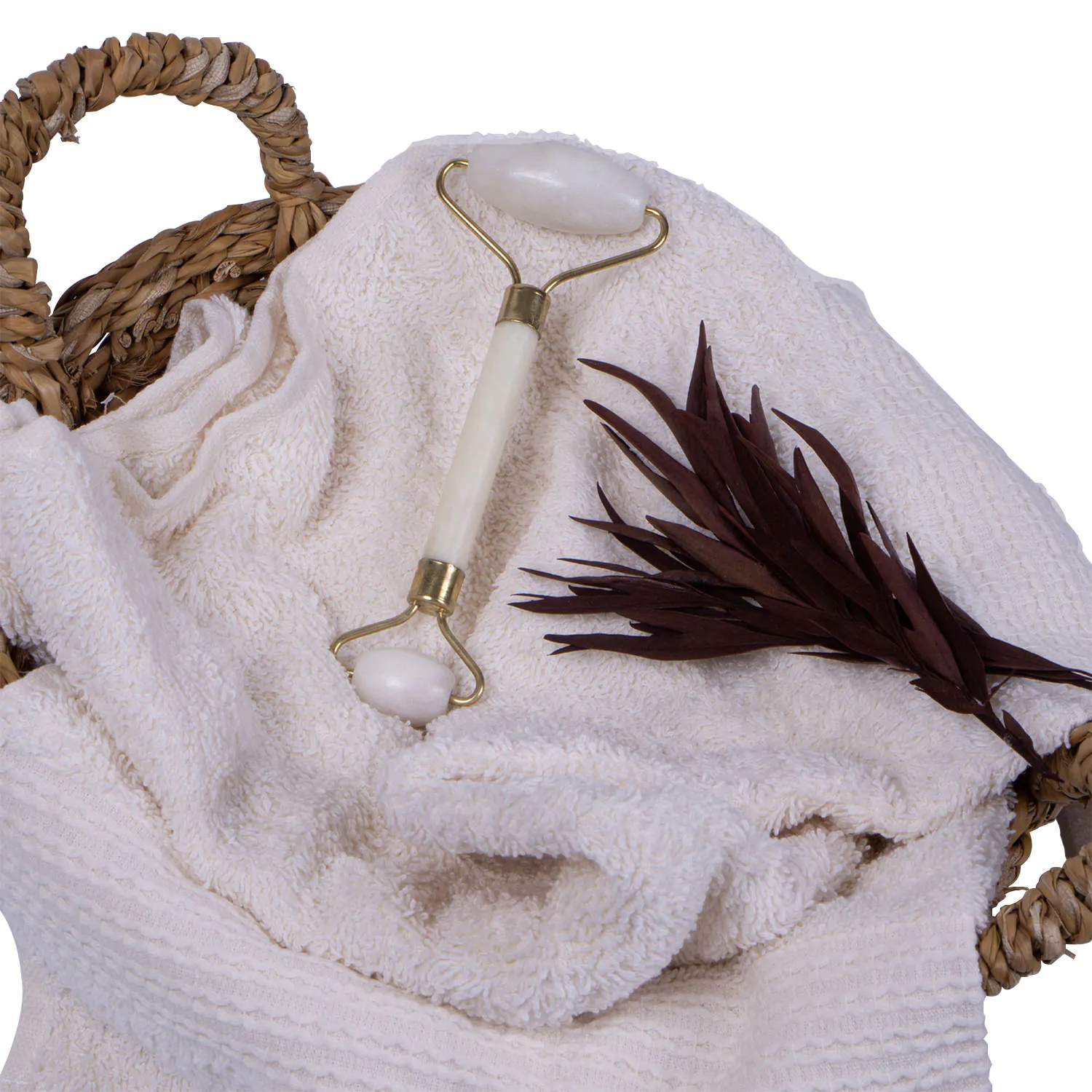 beyaz-yuz-masaj-aleti.jpg Yüz Masaj Taşı - Beyaz - Görsel 1