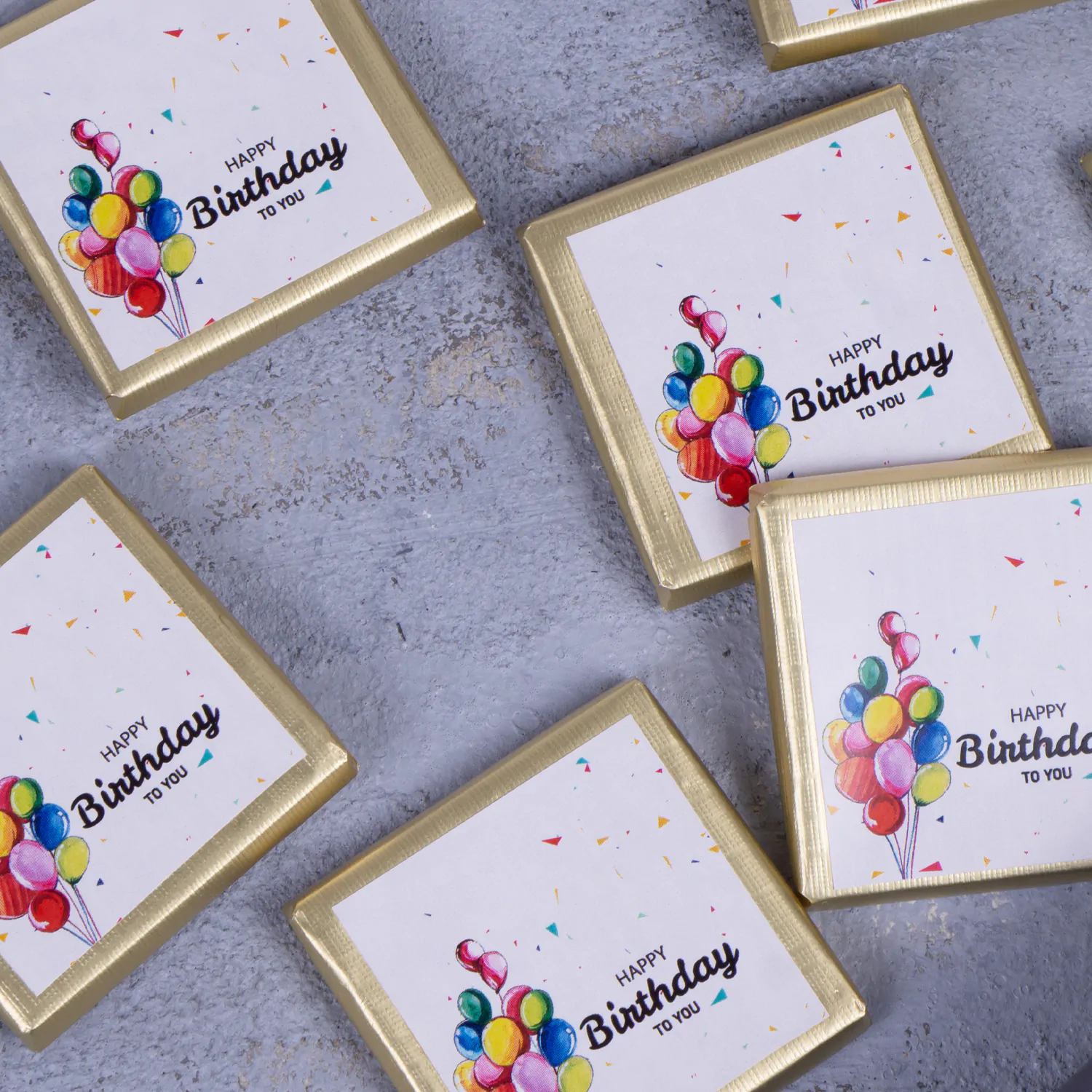 Doğum Günü Temalı İsme Özel Çikolata Model 1 - Görsel 2