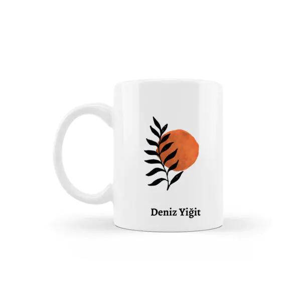 Bohem Tasarımlı İsme Özel Kupa