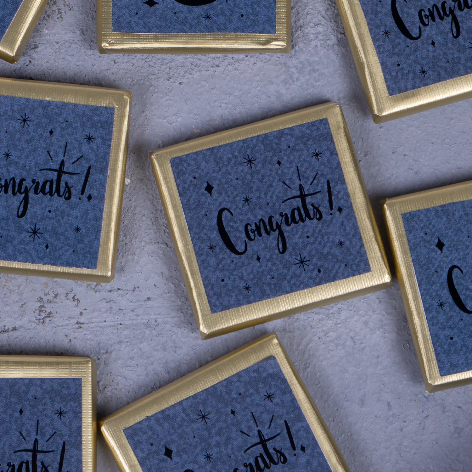 Tebrik Temalı İsme Özel Çikolata - Görsel 2