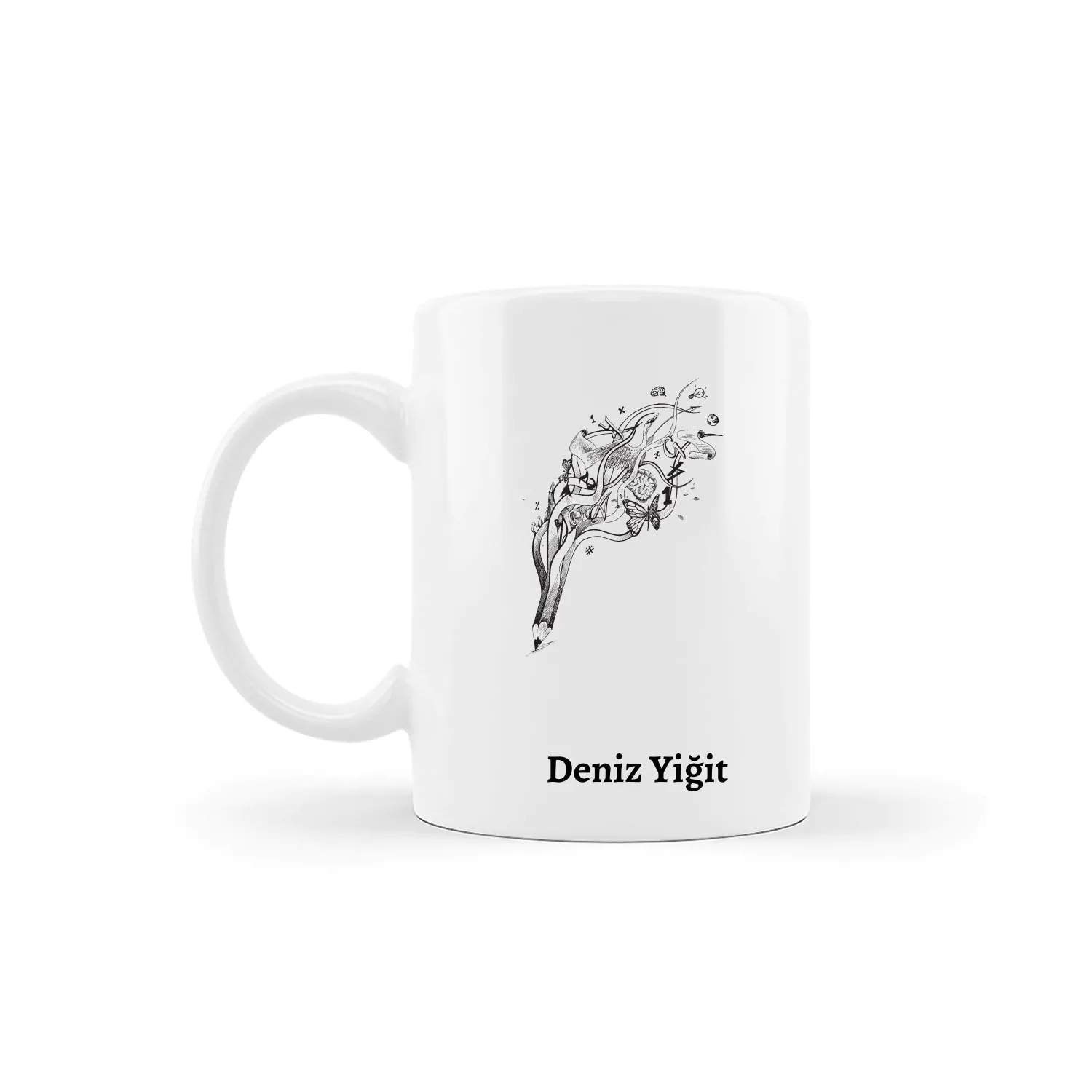 Designer Tasarımlı İsme Özel Kupa - Görsel 1