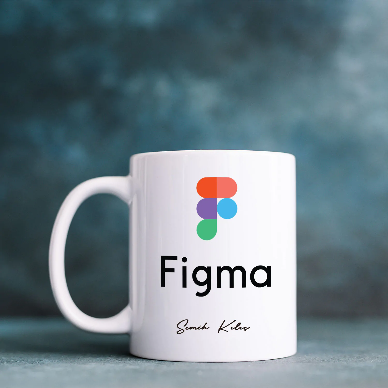 Web Tasarımcıya Hediye / Figma Tasarımlı İsme Özel Kupa - Görsel 1