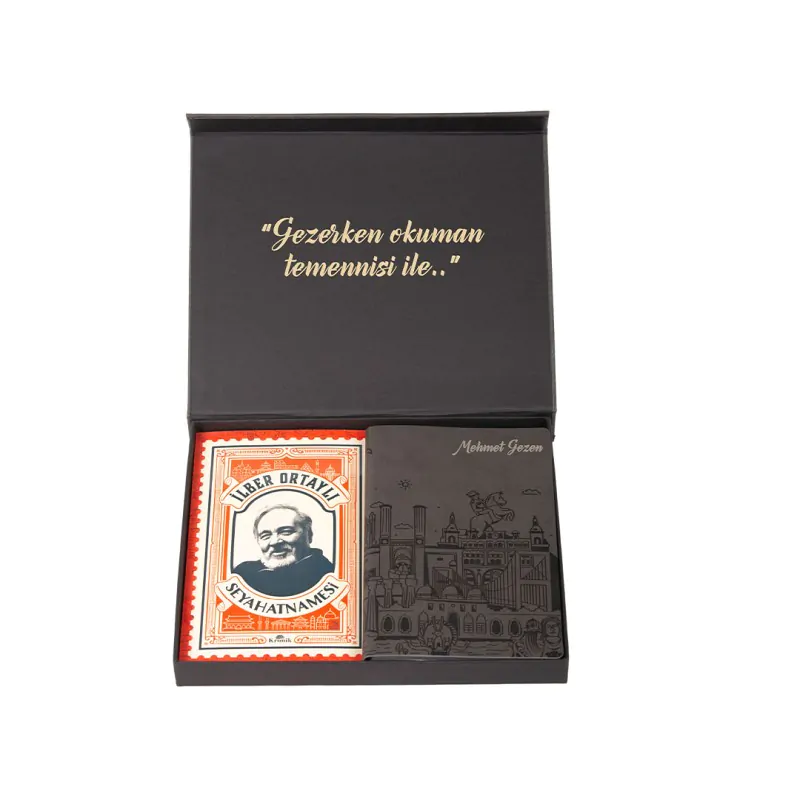 İlber Ortaylı Seyahatnamesi Kitaplı Hediye Seti - Görsel 2