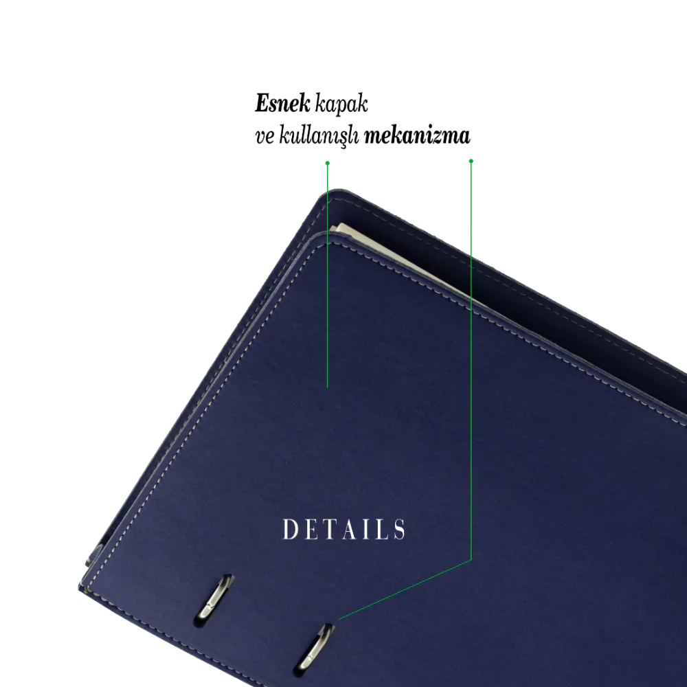 Kinaye Makanizmalı Organizer Ajanda - Görsel 3