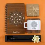 Mandala Tasarımlı Hediye Seti