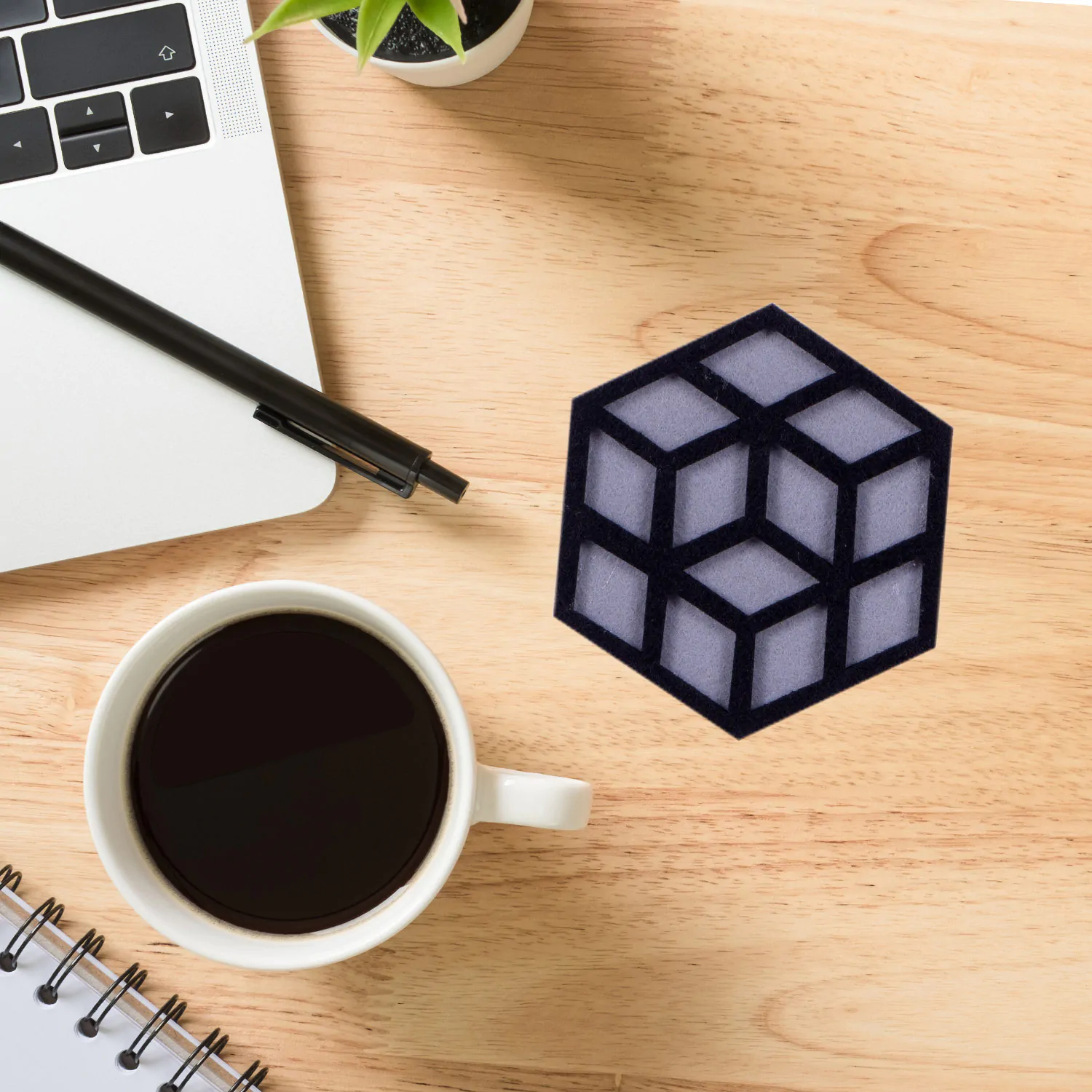 Küp Keçe Kupa Altlığı - Görsel 1