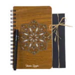 Mandala Tasarımlı İsme Özel Defter Kalem Seti