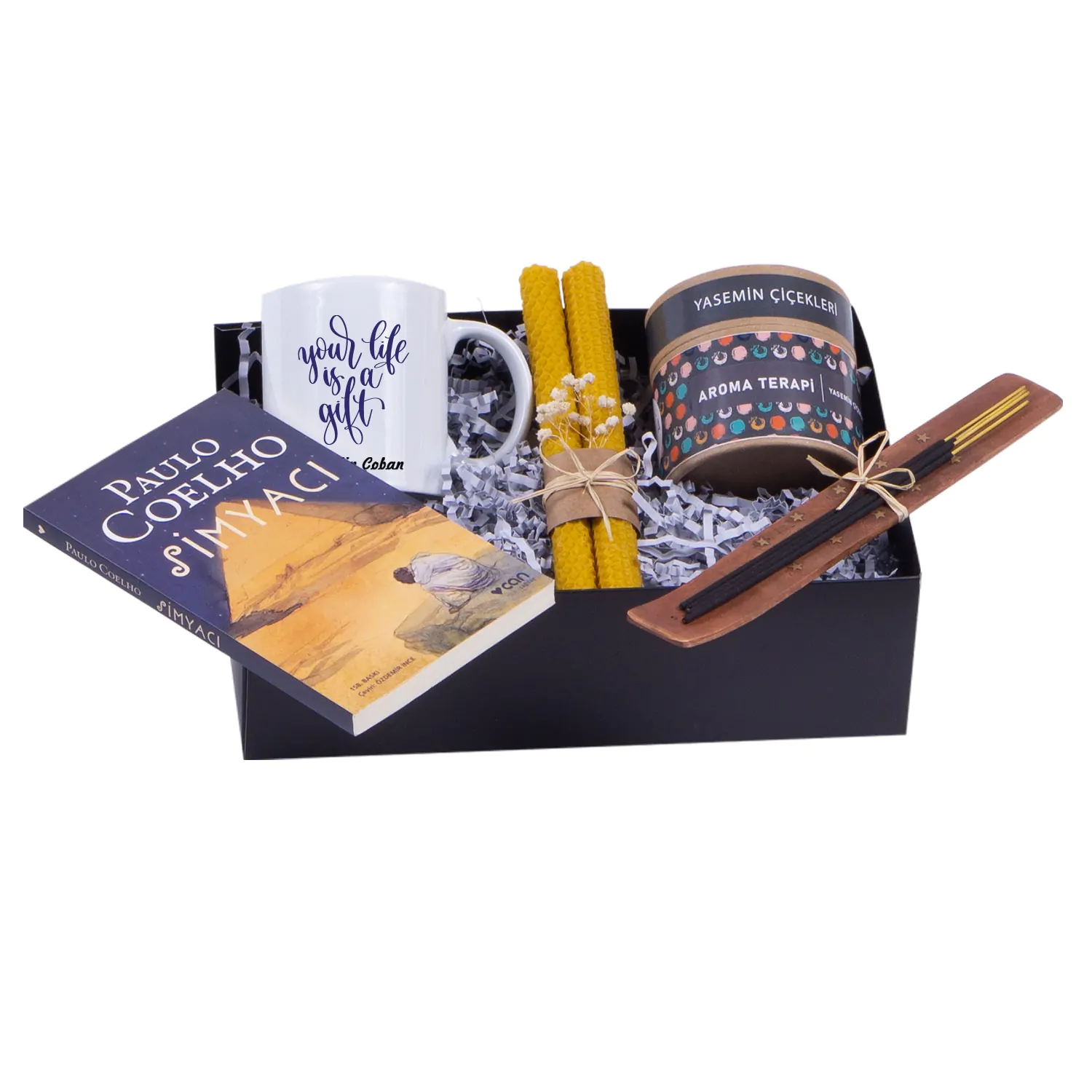 simyac-aromaterapi.jpg Simyacı Kitaplı Hediye Seti / Aromaterapi Hediye Seti - Görsel 1