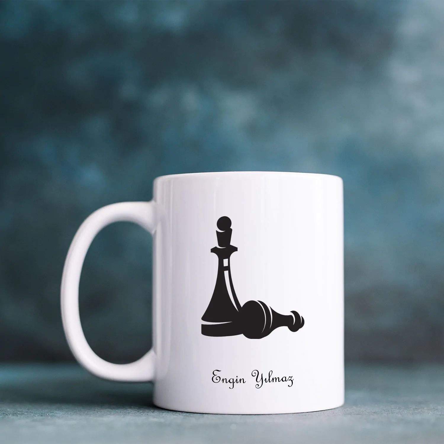 Satranç Temalı Hediye Kupa - Görsel 1