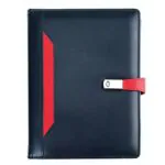 Termo Deri Mekanizmalı Süngerli Lacivert Ajanda