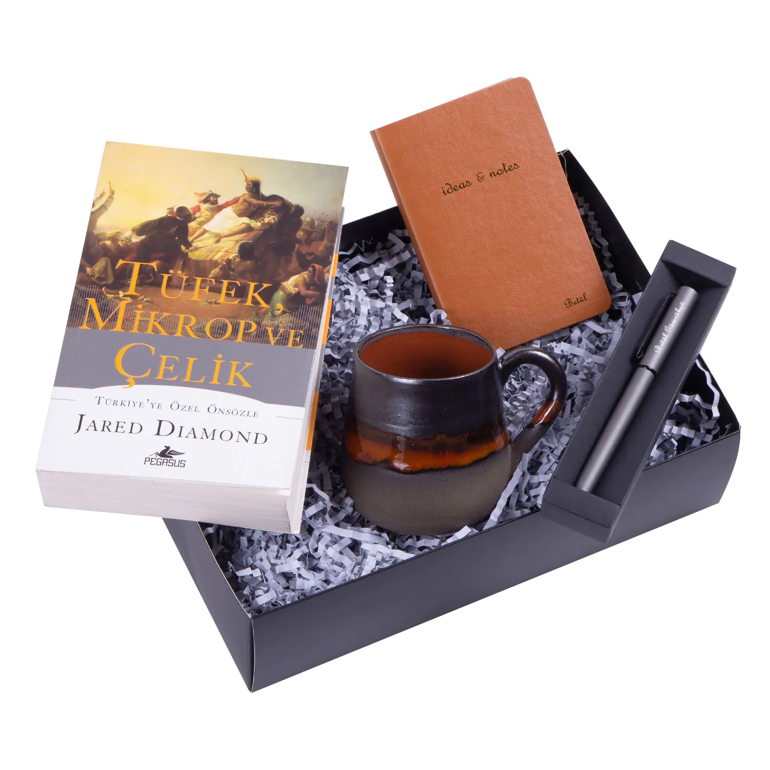 tufek-mikrop-celik-1.jpg Tüfek Mikrop ve Çelik Kitaplı Hediye Seti - Görsel 1