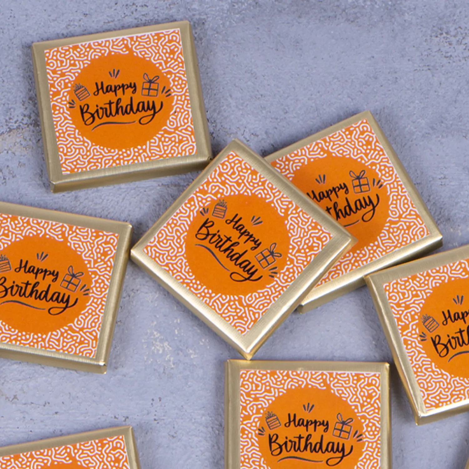 Doğum Günü Temalı İsme Özel Çikolata Model 2 - Görsel 2