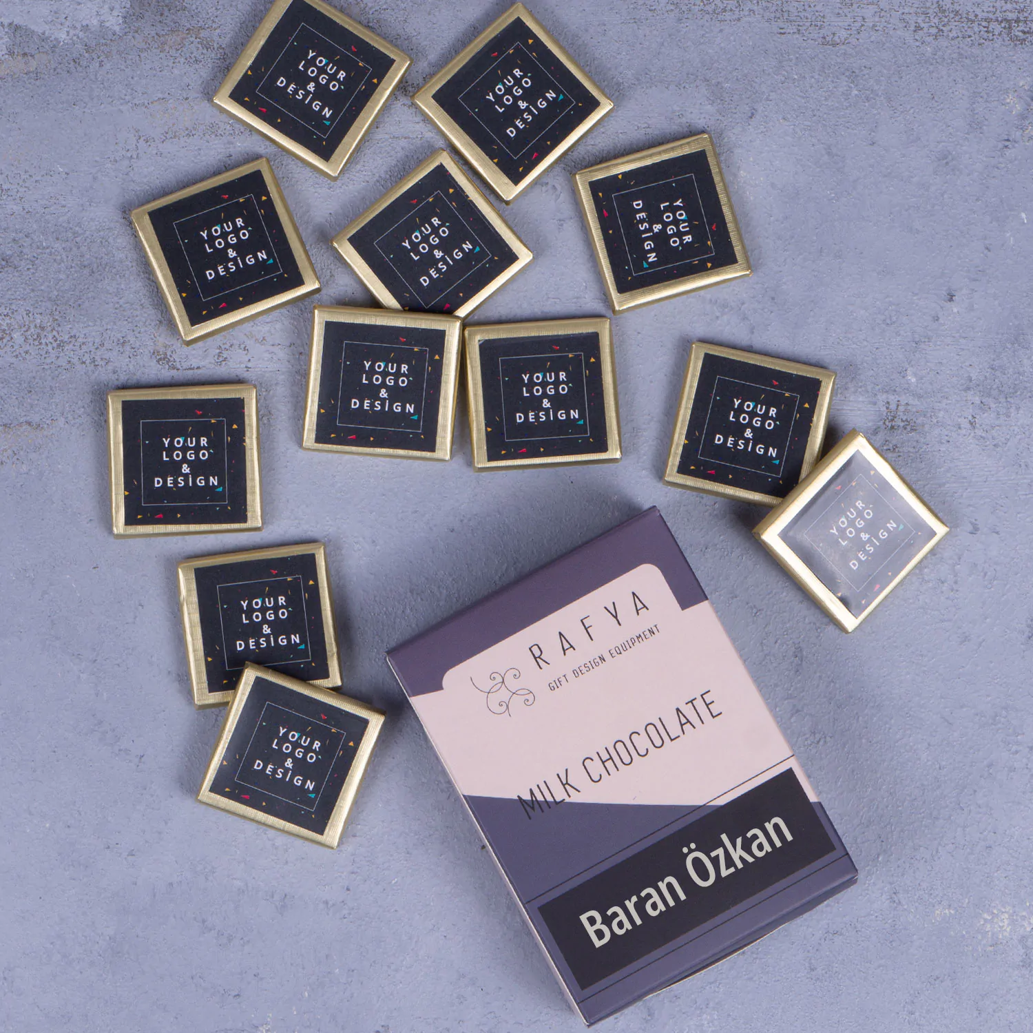 Kurumsal Logolu Çikolata 1 - Görsel 1