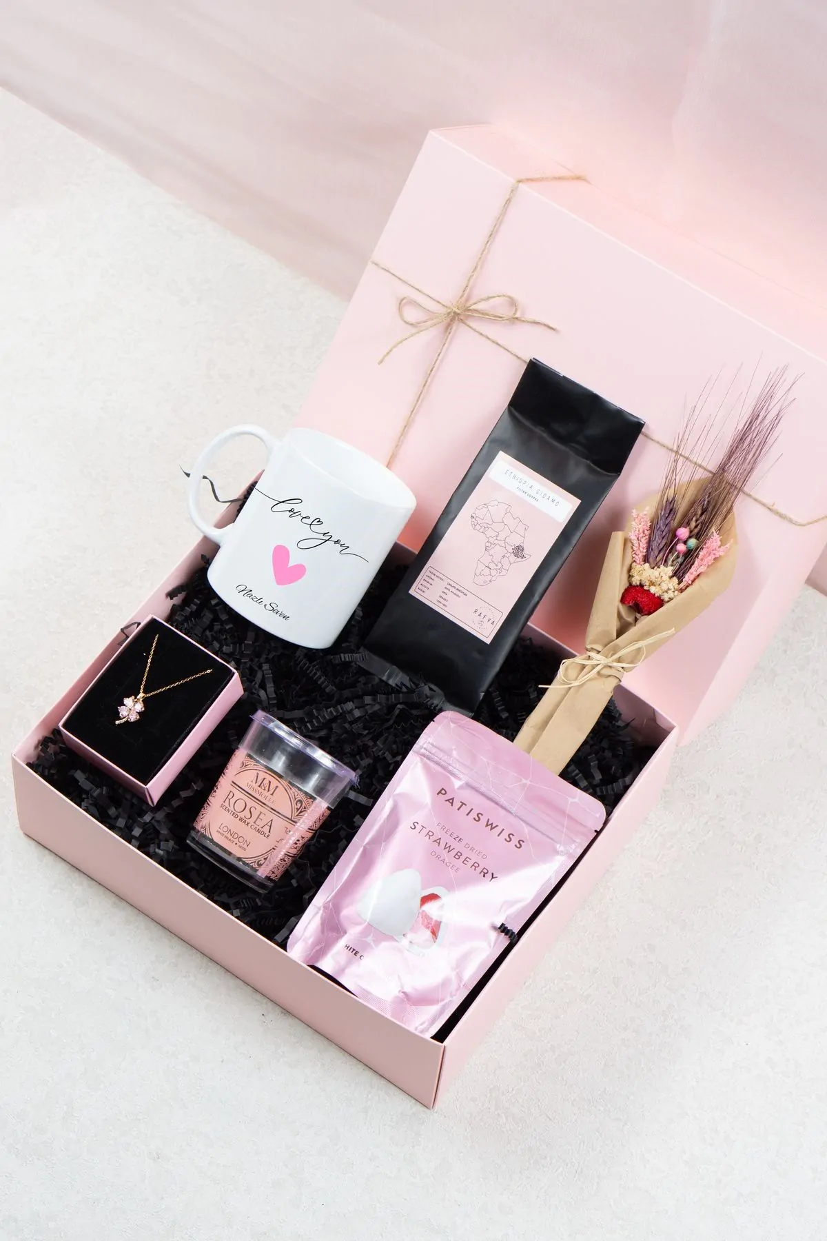 Romantik Kahve Molası İsme Özel Sevgililer Günü Hediye Seti - Görsel 4