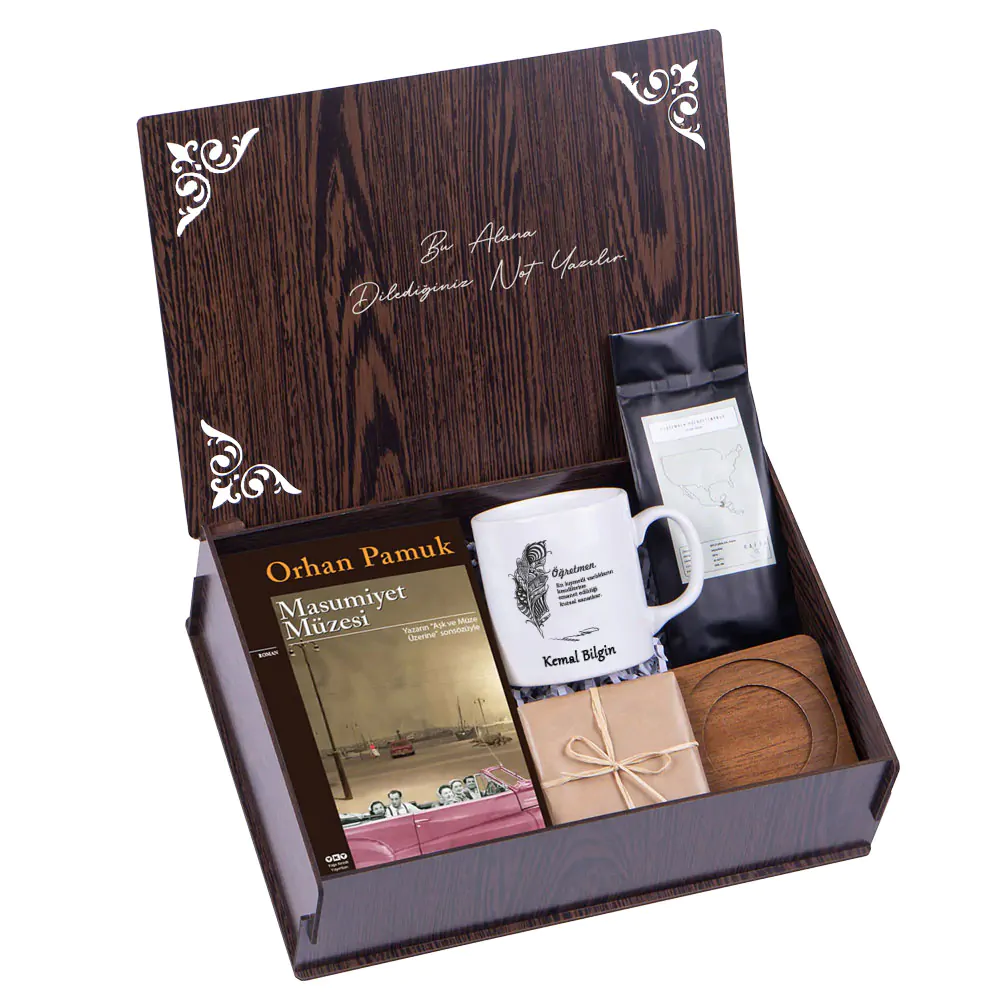 Masumiyet Müzesi Hediye Kutusu (Öğretmene Özel) Öğretmene Özel Masumiyet Müzesi Kitaplı Hediye Kutusu - Görsel 1