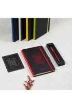 Yılbaşı Hediyesi Kişiye Özel Premium Kırmızı Ajanda Kalem Hediye Seti