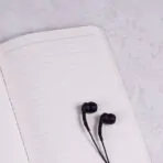 Vegan Deri Kapaklı Küçük Defter - Görsel 3