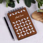 Spiralli Ahşap Not Defteri